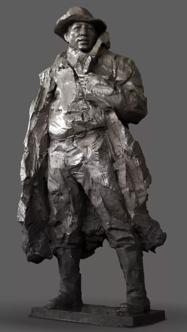 6  吳為山 孔繁森  鑄銅 雕塑 204cm×87cm×69cm 2008年 中國美術館藏.jpg
