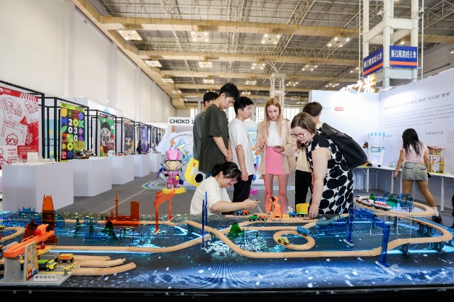 浙江萬里學院展區現場 學校供圖2.jpg